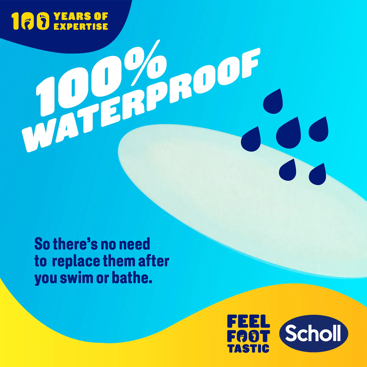 Scholl Aid Large Blister Plasters Pack of 5