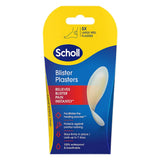Large Blister Plasters Pack of 5 by Scholl UK packaging with five large heel plasters for cushioning painful blisters and protecting skin while it heals