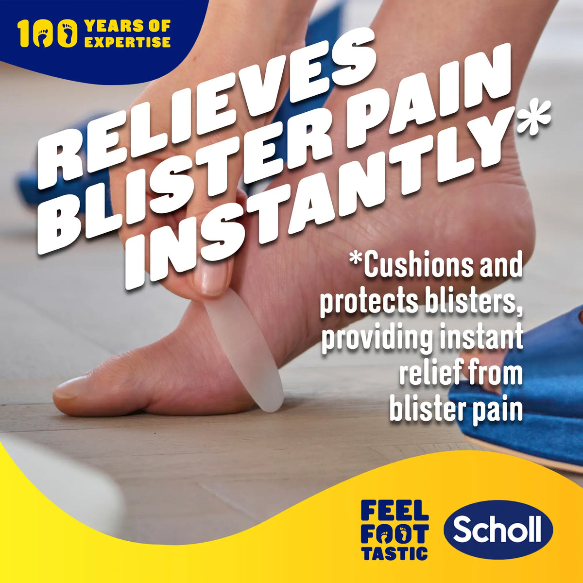 Scholl Aid Mixed Blister Plasters Pack of 5