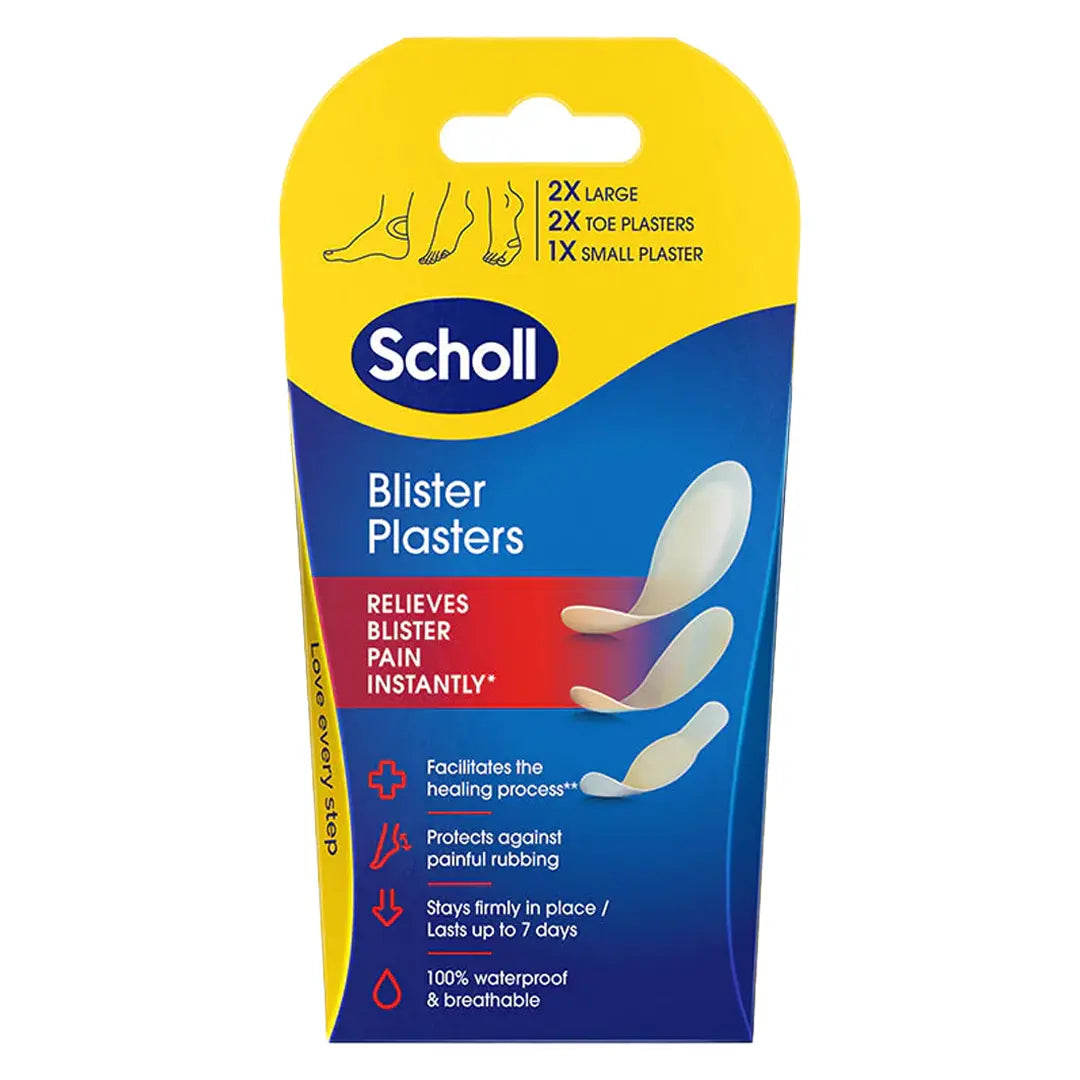 Scholl Aid Mixed Blister Plasters Pack of 5
