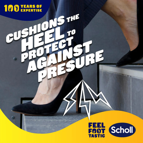 Scholl Insoles Party Feet Gel Heel Cushions