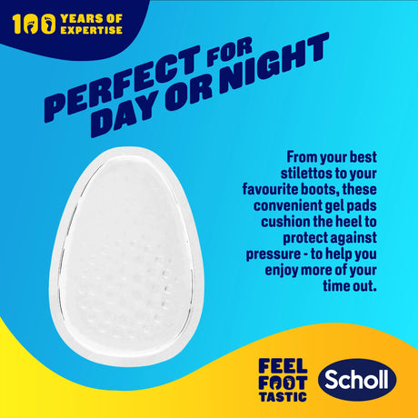 Scholl Insoles Party Feet Gel Heel Cushions
