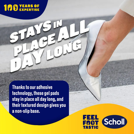 Scholl Insoles Party Feet Gel Heel Cushions