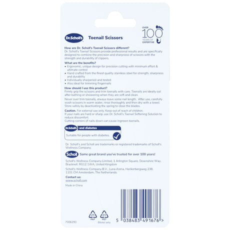Scholl Aid Toe Nail Scissors