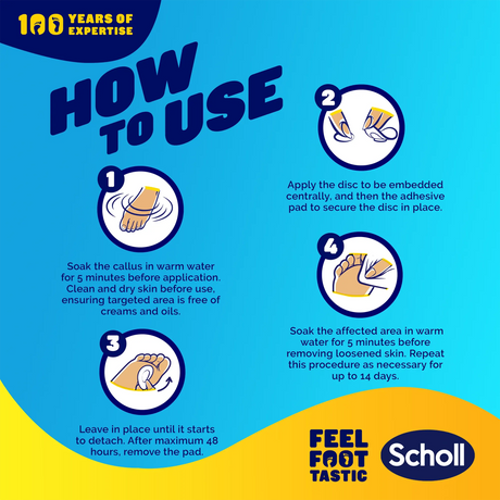 Scholl Aid Callus Removal Pads