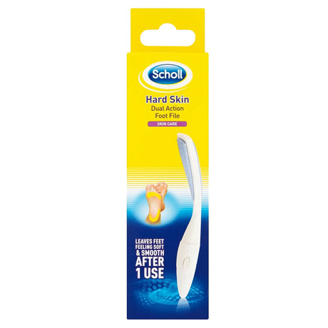 Scholl Aid Dual Action Foot File & Hard Skin Remover