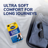 Scholl Flight Socks Flight Socks Cotton Feel: Black
