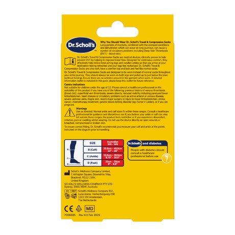 Dr. Scholl's™ Travel & Compression Socks, Natural - AUS W6-W8