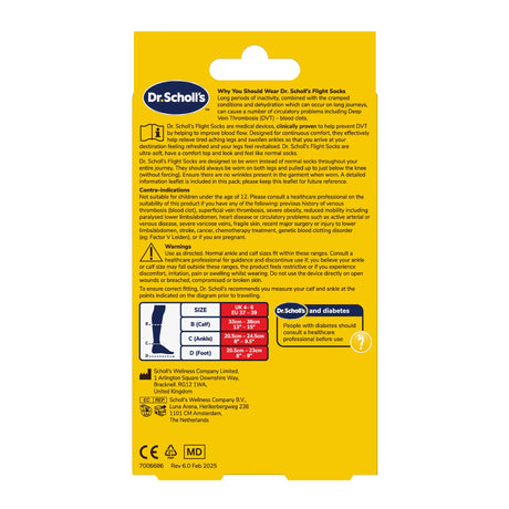 Scholl Flight Socks Flight Socks Cotton Feel: Sheer