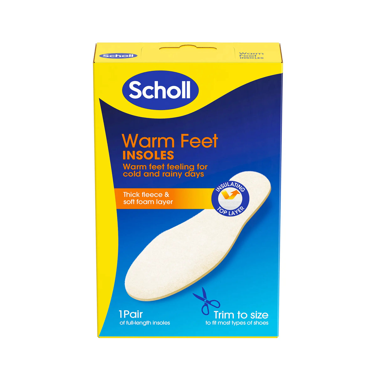 Scholl Warm Feet Insoles