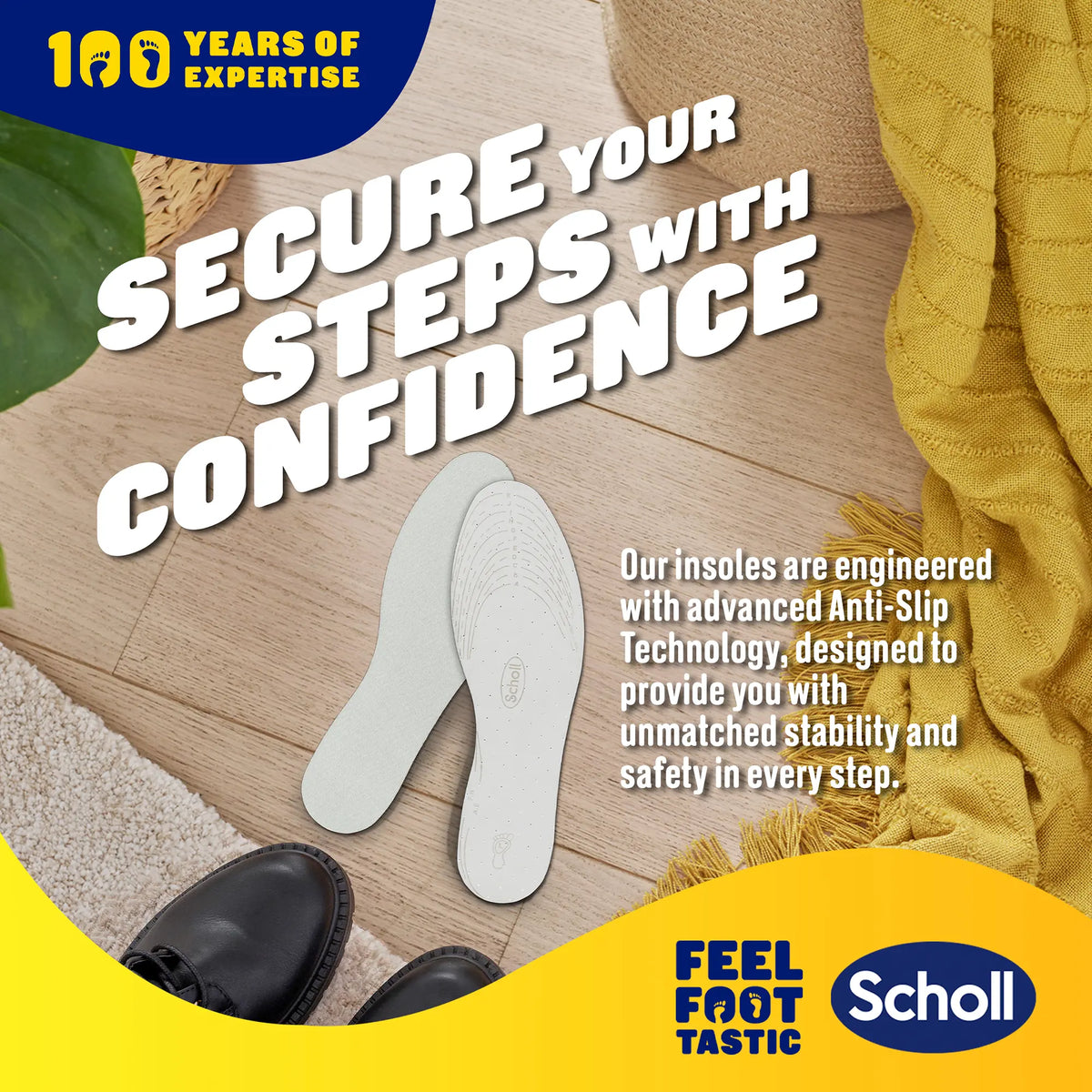 Scholl Warm Feet Insoles