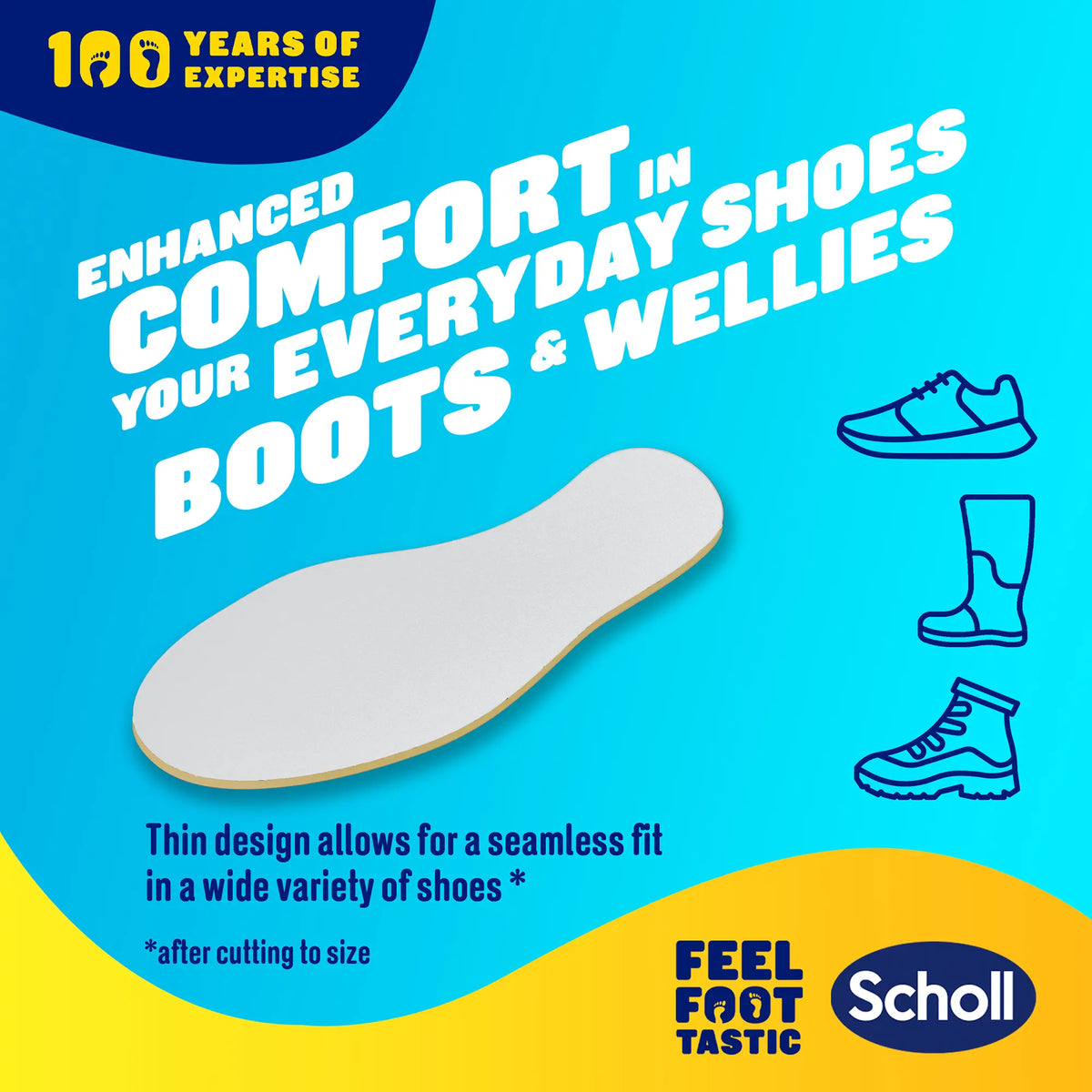 Scholl Warm Feet Insoles