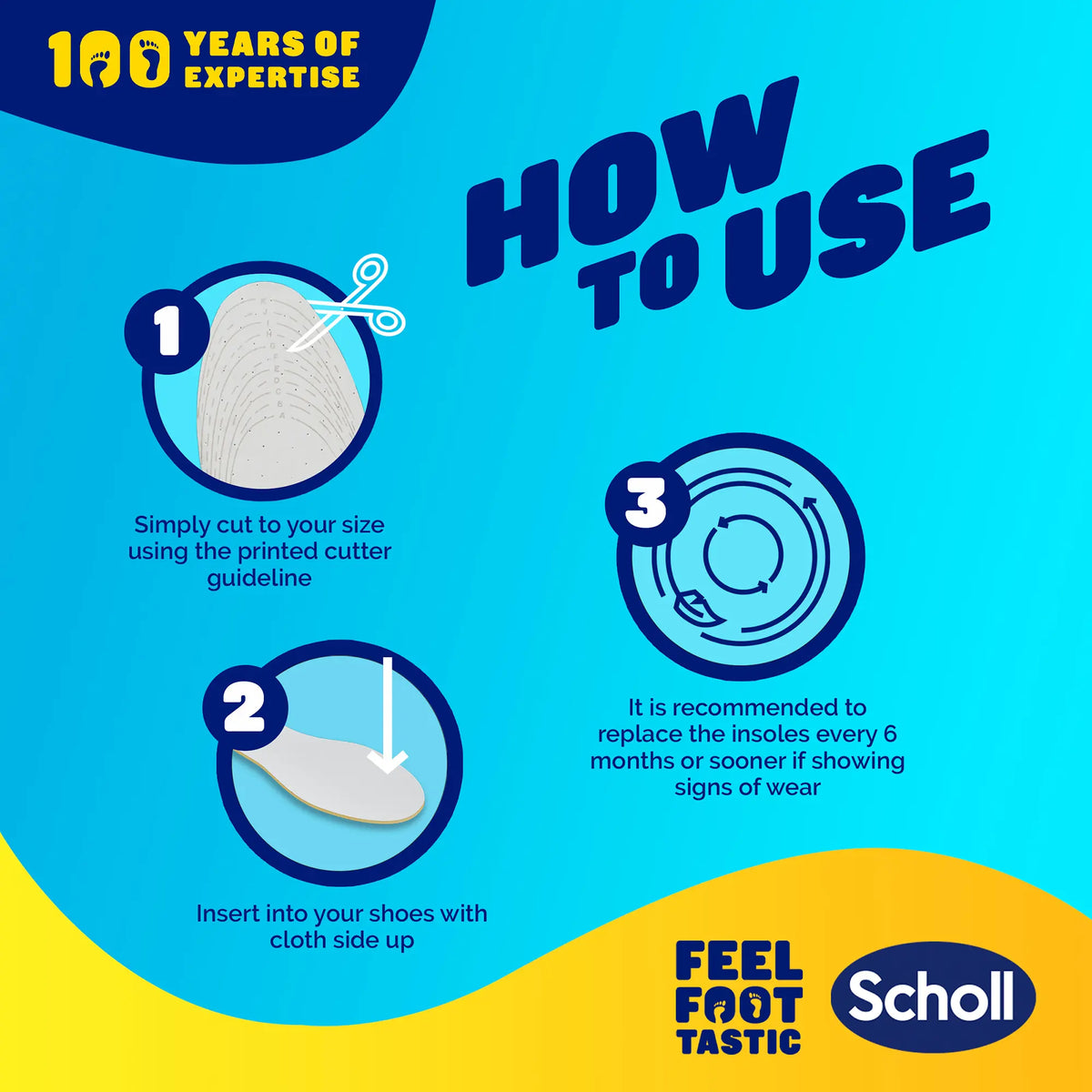 Scholl Warm Feet Insoles