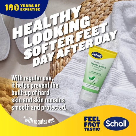 Scholl Care Intense Nourish for Hard Skin Foot Cream 150ml