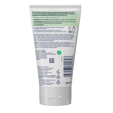 Scholl Care Intense Nourish for Hard Skin Foot Cream 150ml