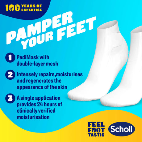 Scholl Care Expert Care Foot Mask with Manuka Honey