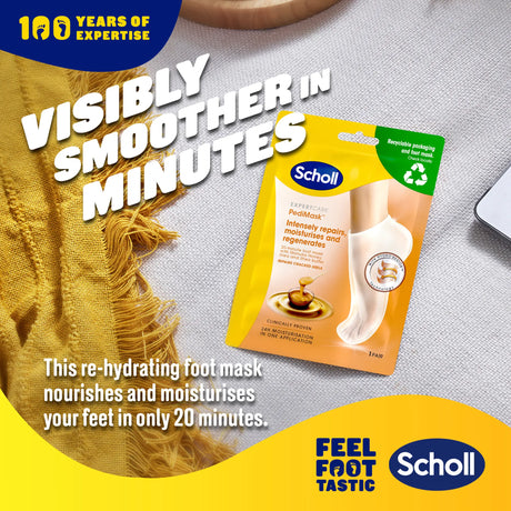 Scholl Care Expert Care Foot Mask with Manuka Honey