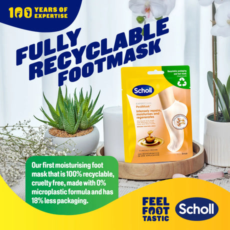 Scholl Care Expert Care Foot Mask with Manuka Honey