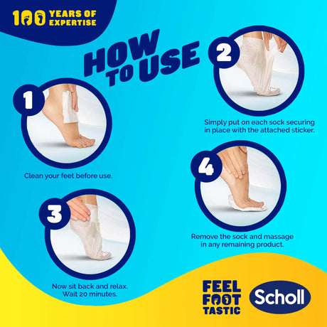 Scholl Care Expert Care Foot Mask with Manuka Honey