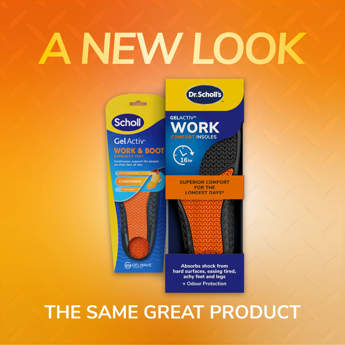 GelActiv™ Work & Boot Insoles Small