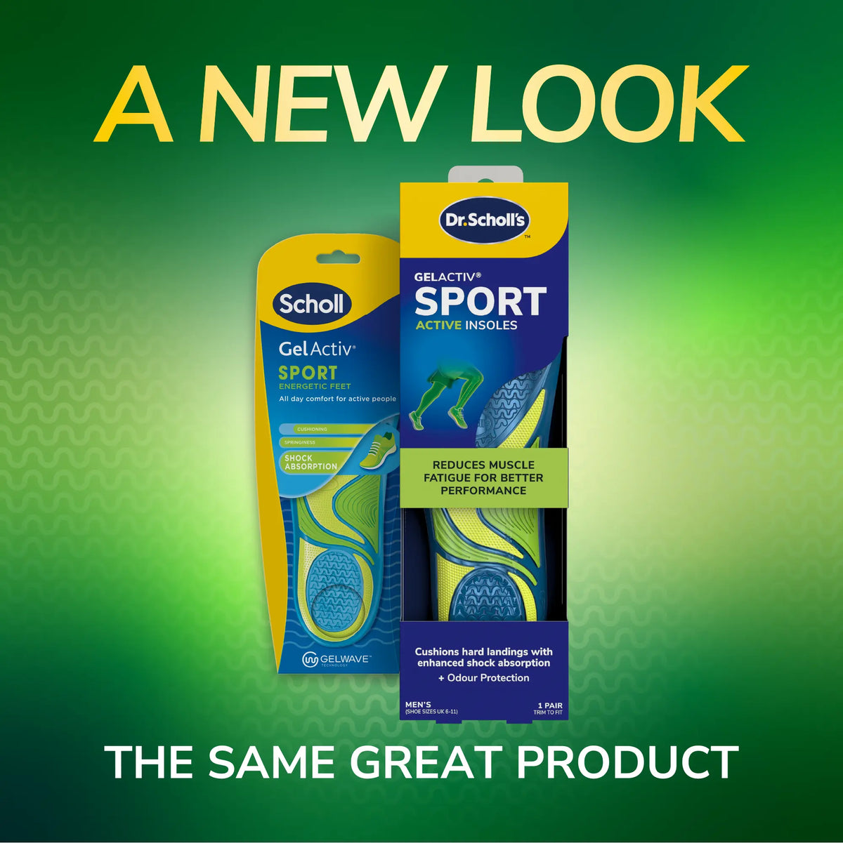 GelActiv™ Trainer Insoles Large