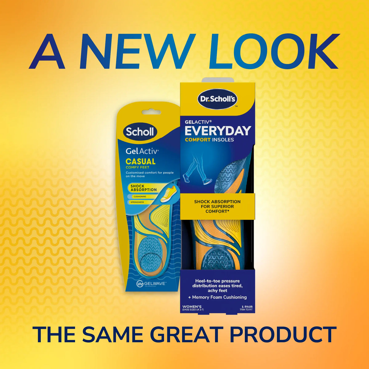 GelActiv™ Casual Insoles Small