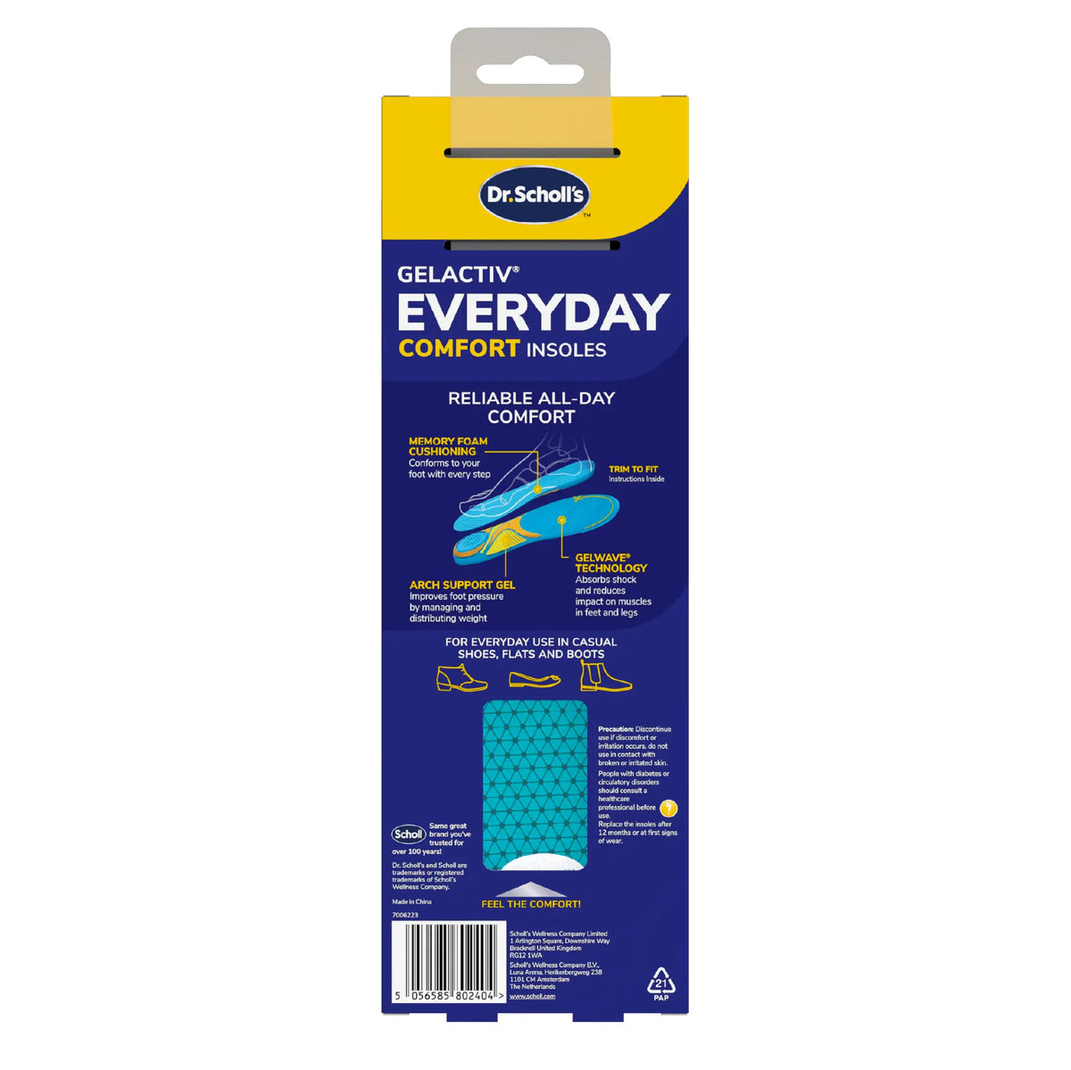 GelActiv™ Casual Insoles Small
