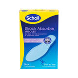 Shock Absorber Insoles by Scholl UK with gel nodules for shock absorption pressure relief and all day comfort in full length design