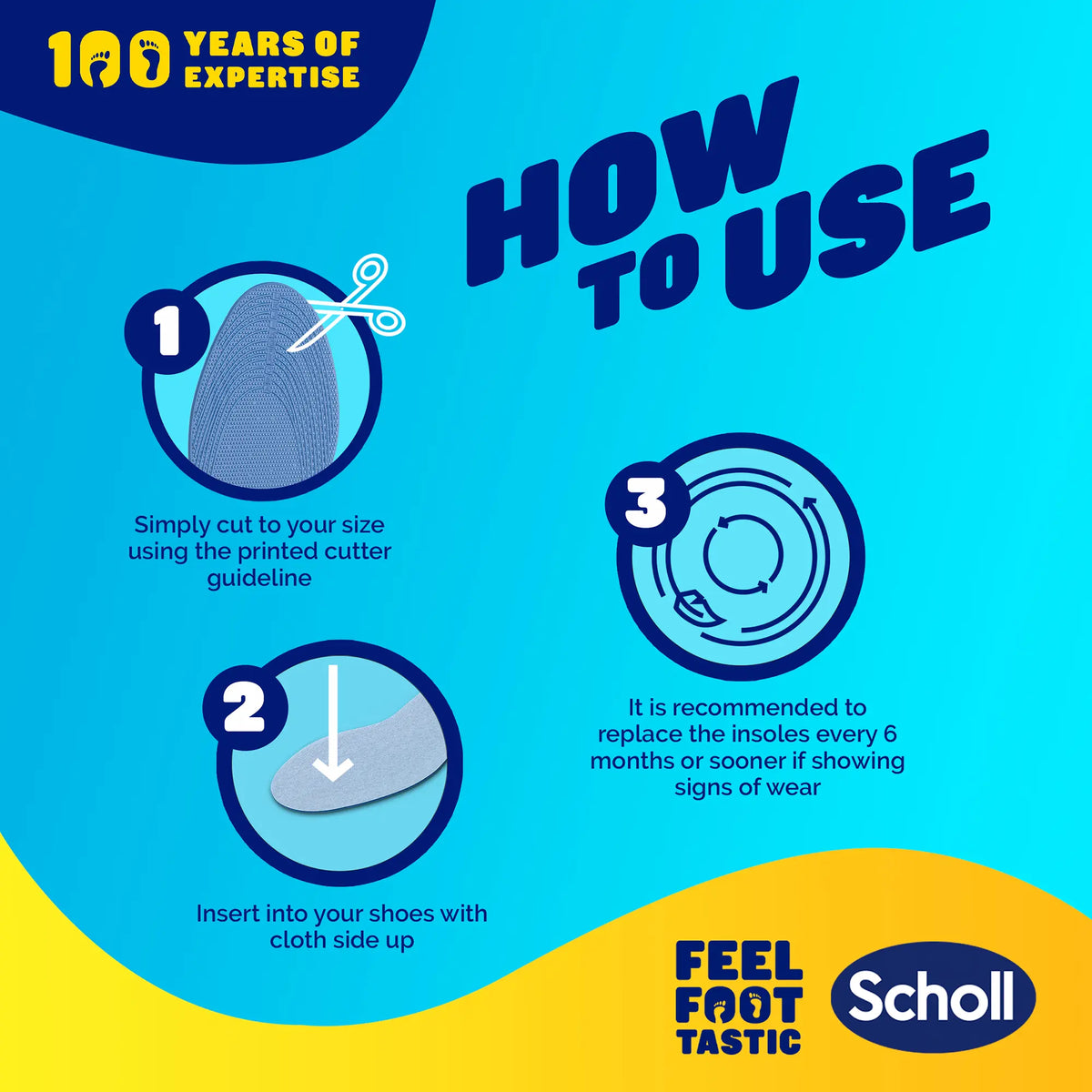 Scholl Shock Absorber Insoles