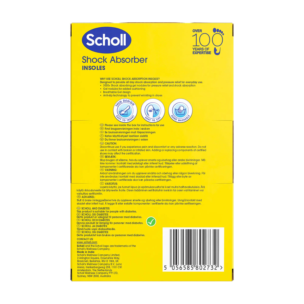 Scholl Shock Absorber Insoles