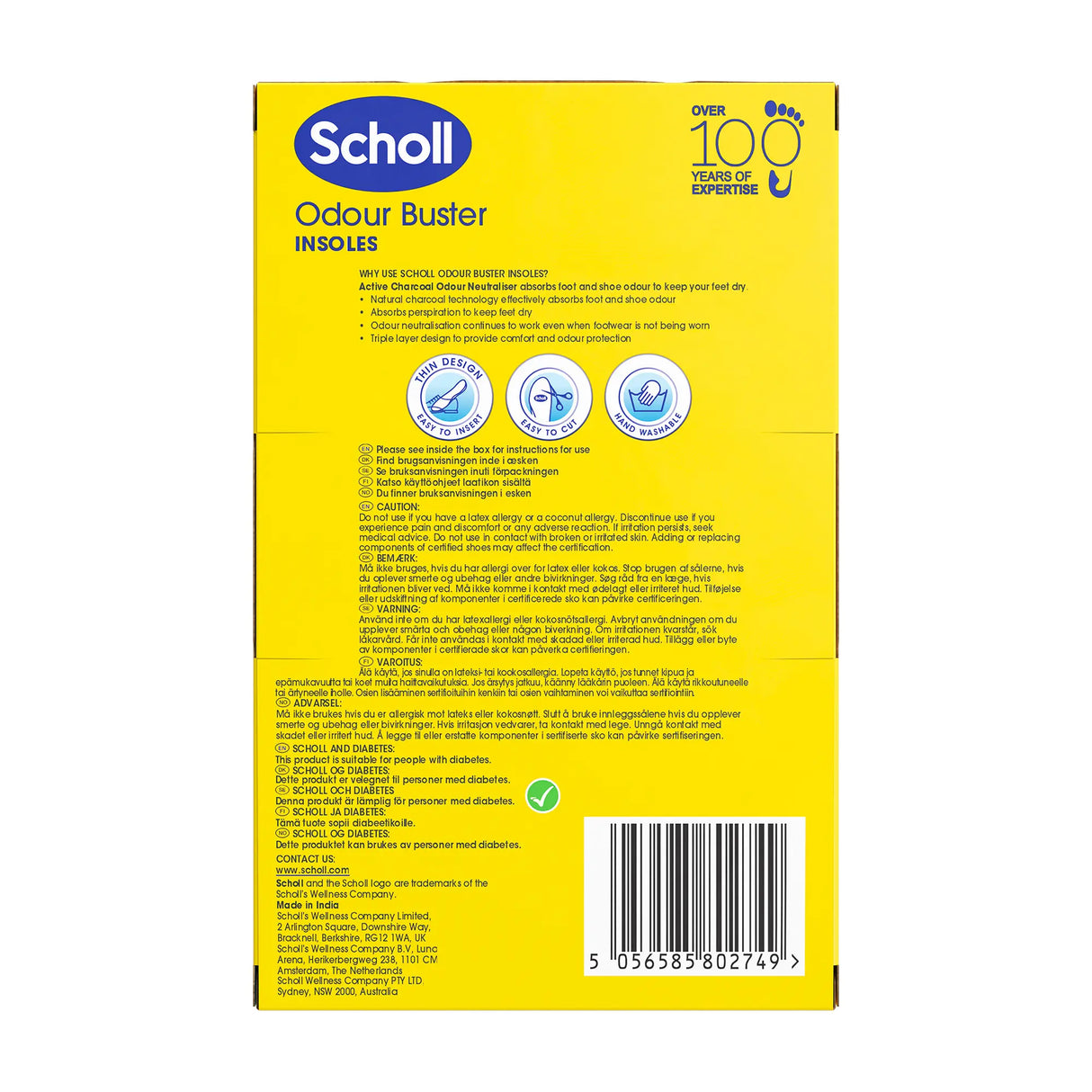 Scholl Odour Buster Insoles