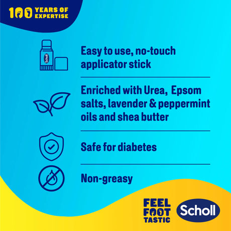 Scholl Care Cracked Heel Repair Restoring Balm Stick