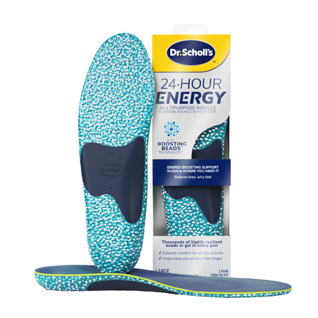 Scholl Insoles L (7-13) 24-Hour Energy Multipurpose Insoles - Large