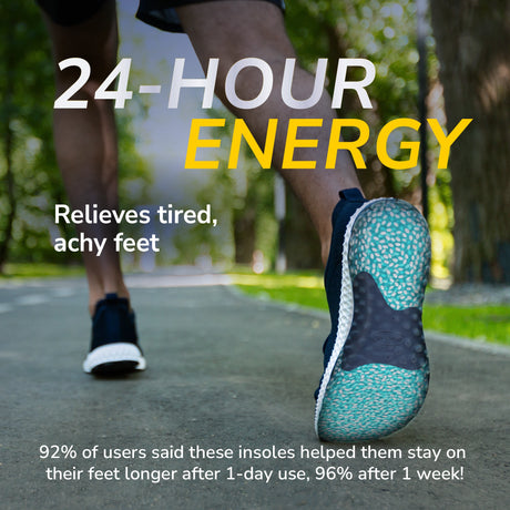 Scholl Insoles L (7-13) 24-Hour Energy Multipurpose Insoles - Large