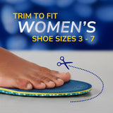 Scholl Insoles S (3-7) 24-Hour Energy Multipurpose Insoles - Small