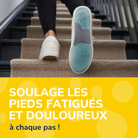 Dr. Scholl's Semelles multi-usages 24-Heures Énergie pour tout type de chaussures, Taille Large 40 à 47.5