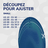 Dr. Scholl's Semelles multi-usages 24-Heures Énergie pour tout type de chaussures, Taille Small 35 à 40