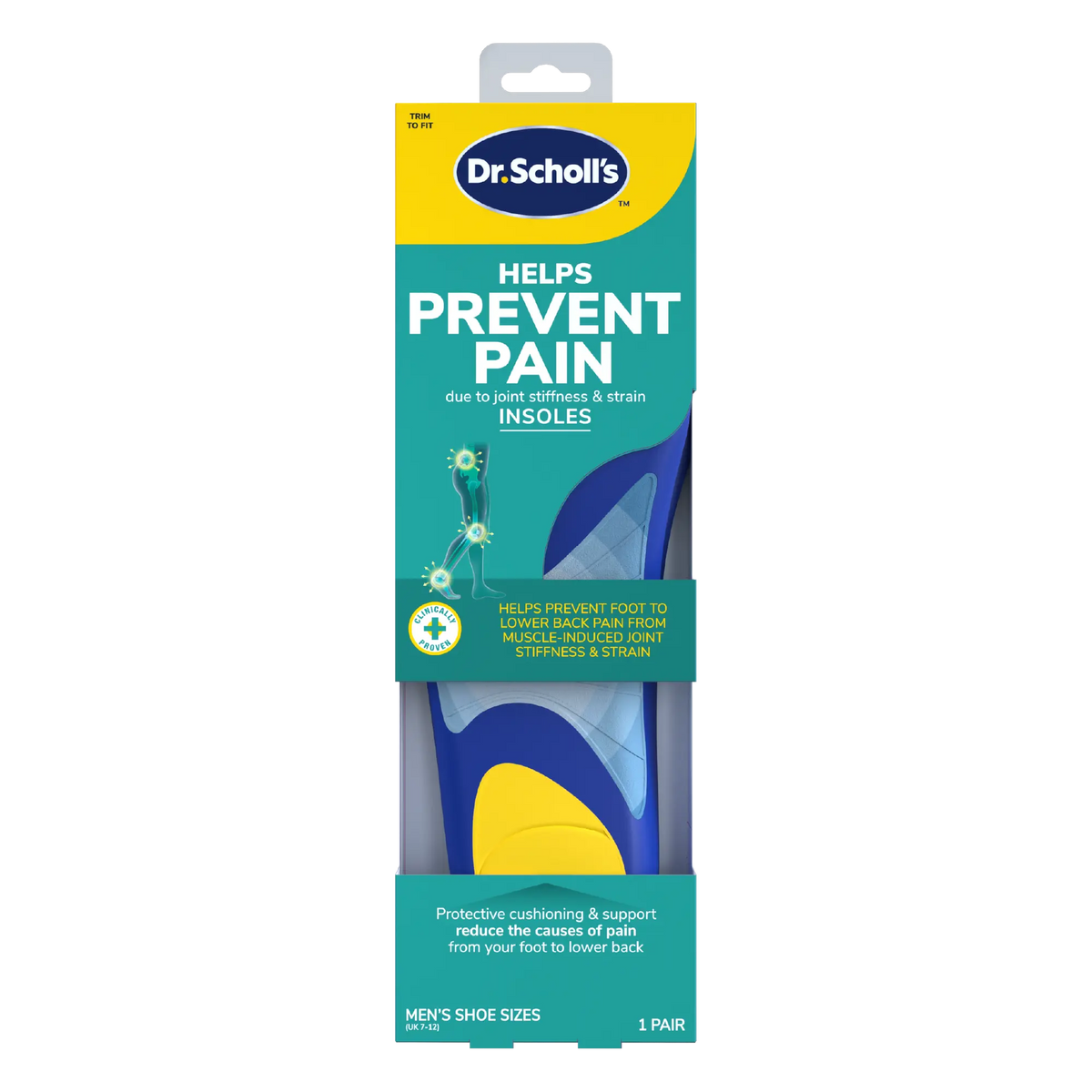 Prevent Pain Insoles Large