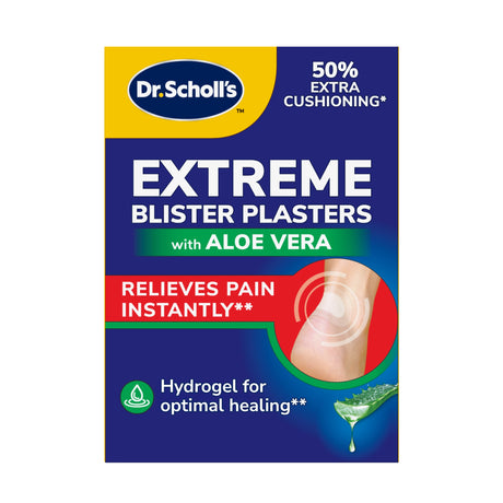 Extreme Blister Plasters for Feet with Aloe Vera