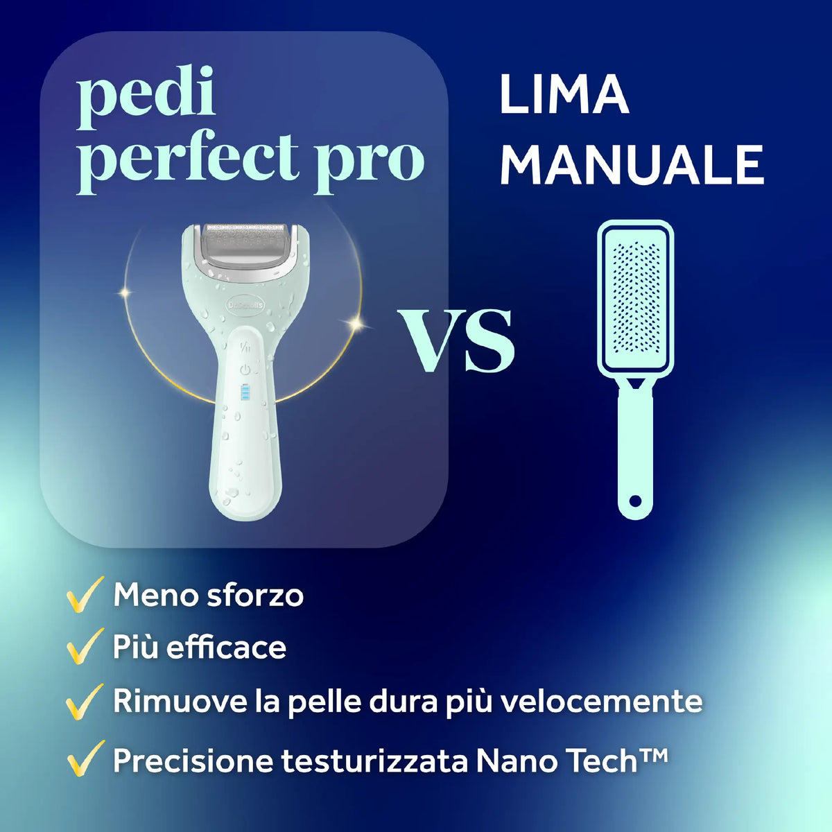 Pedi Perfect Pro Pedicure Elettrico Professionale Piedi