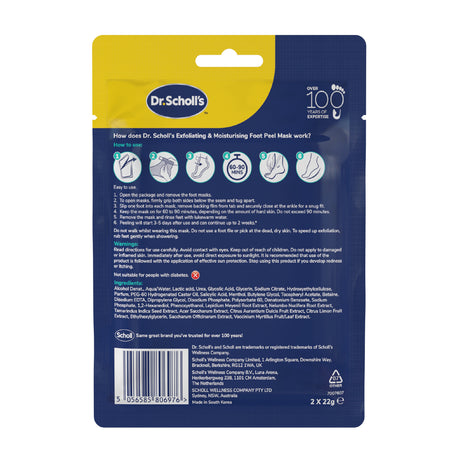 Exfoliating & Moisturising Foot Mask