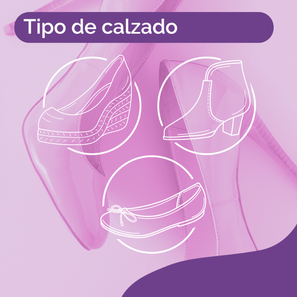Almofada invisível para o calcanhar Scholl