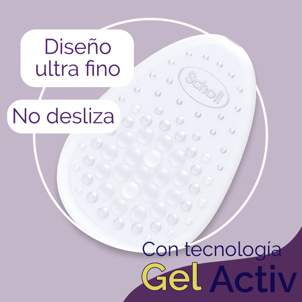 Almofada invisível para o calcanhar Scholl