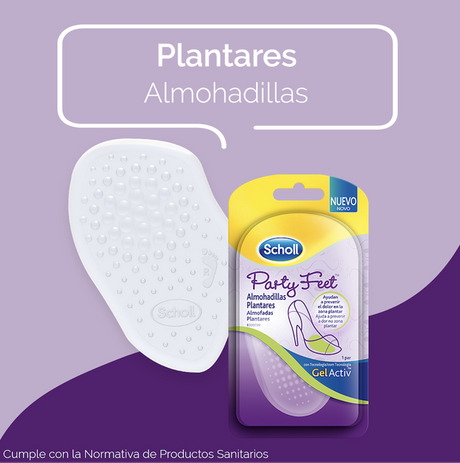 Scholl Almohadilla Plantar Invisible