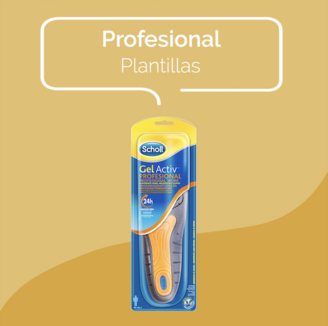 Scholl Plantillas de Gel Profesional Mujer