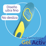 Scholl Plantillas de Gel Uso Diario Hombre