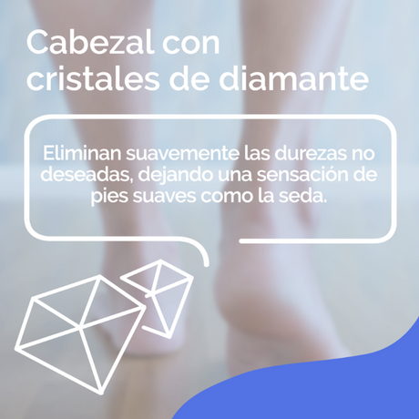 Cabezal de recambio Velvet Smooth Diamond Crystals Durezas Leves