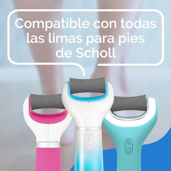 Scholl Recambio Talones Agrietados para Lima Electrónica