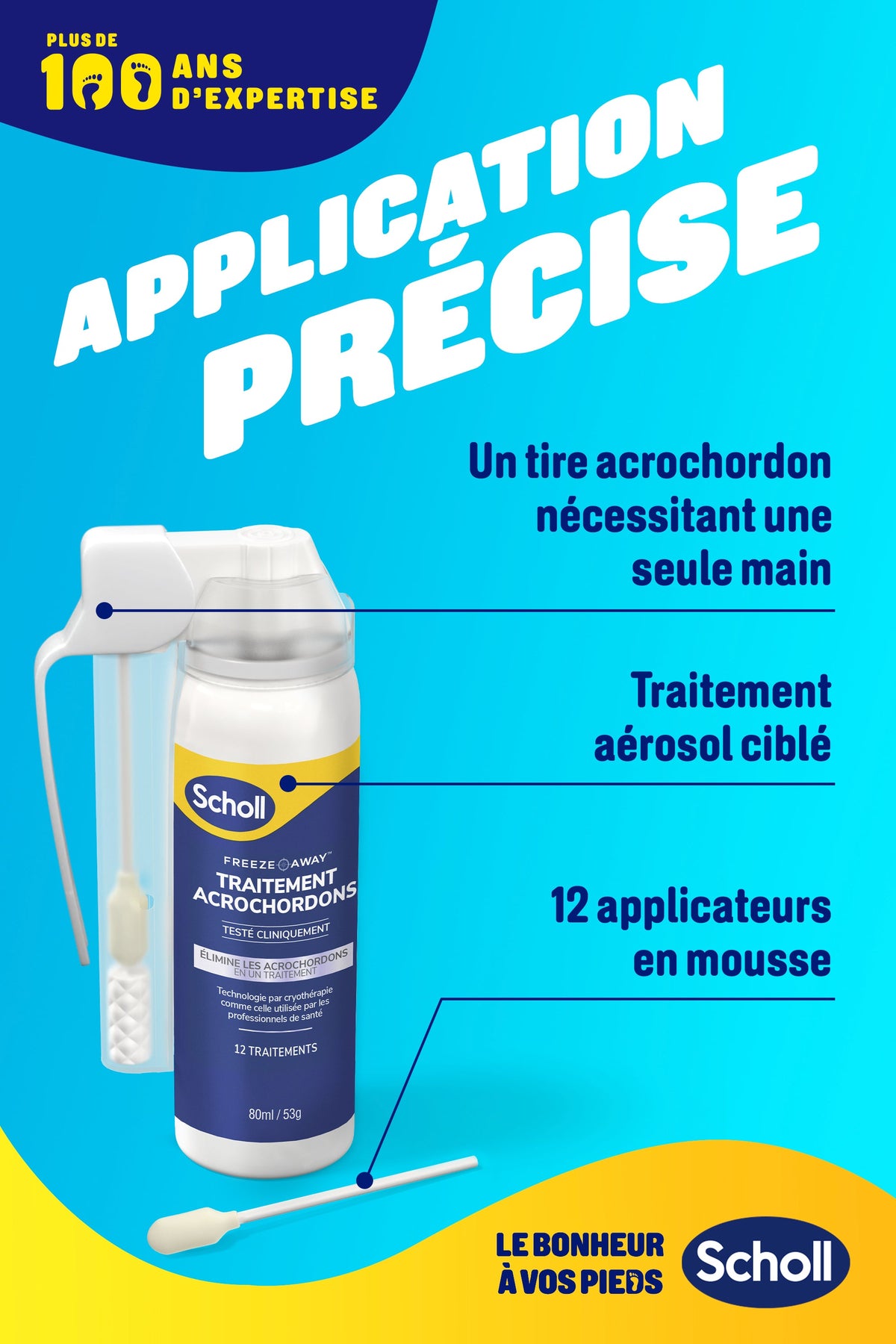 Tratamento para acrocórdons Freeze Away