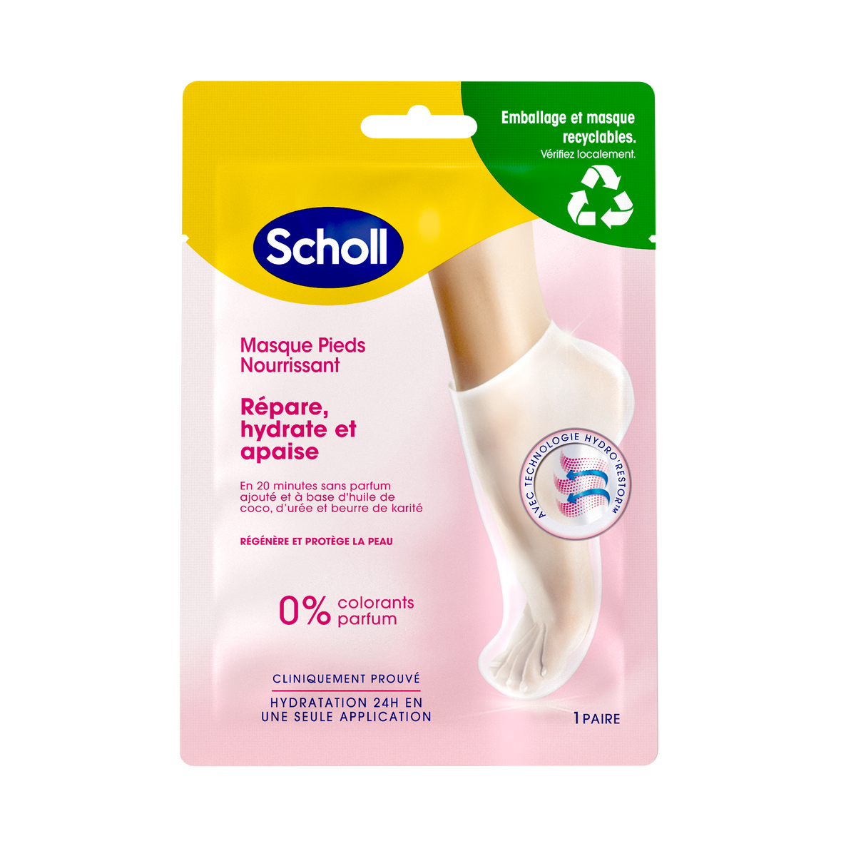 Scholl Extra hydraterend voetmasker